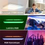 Panneau LED de rétroéclairage en surface 45x45cm - 22W - CCT réglable sur 3 températures de 2700-6500ºK + 2RGB - Rétroéclairé