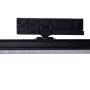 Luminaire linéaire LED triphasé orientable 20W - CCT réglable sur 3 températures différentes de 3000-5000ºK - Driver KGP - Noir