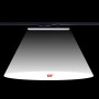 Luminaire linéaire LED triphasé orientable 20W - CCT réglable sur 3 températures différentes de 3000-5000ºK - Driver KGP - Noir