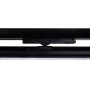 Luminaire linéaire LED triphasé orientable 20W - CCT réglable sur 3 températures différentes de 3000-5000ºK - Driver KGP - Noir