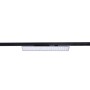 Luminaire linéaire LED triphasé orientable 20W - CCT réglable sur 3 températures différentes de 3000-5000ºK - Driver KGP - Noir