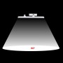 Luminaire linéaire LED triphasé orientable 20W - CCT réglable sur 3 températures différentes de 3000-5000ºK - Driver KGP - Blanc
