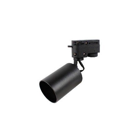 Spot GU10 orientable pour rail monophasé