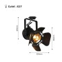 Projecteur sur rail monophasé orientable "Cinema" - E27