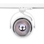 Support spot sur rail triphasé ampoule AR111 GU10