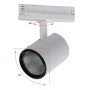 Spot LED triphasé de 30W spécialement conçu pour les boulangeries