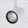 Spot LED sur rail triphasé CCT réglable sur 3 températures différentes de 3000-6000ºK 42W - CRI 95 - Driver Philips intégré