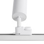 Spot sur rail monophasé avec angle d'éclairage ajustable 8W