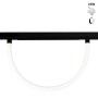 Néon LED flexible sur rail magnétique 360º - 48V DC- Ø30mm - 24W/m - 1 mètre - 336ch/m