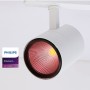 Projecteur LED sur rail triphasé spécial boucherie - Driver intégré Philips Xitanium - LED COB - 40W