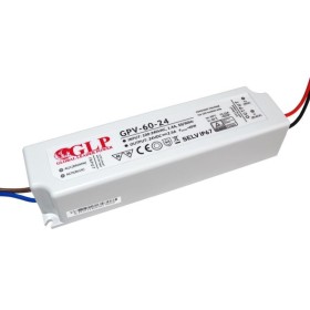 Alimentation LED étanche 24V DC - 60W - IP67 - GLP