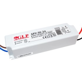 Alimentation LED étanche 24V DC - 50W - IP67 - GLP