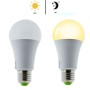 Ampoule LED E27 A60 9W avec capteur crépusculaire