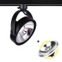 Pack Spot LED rail triphasé + Ampoule LED AR111 GU10