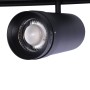 Spot LED sur rail magnétique avec Zoom 10°-55º - 48V - 25W Blanc chaud 2700K