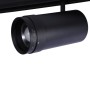 Spot LED sur rail magnétique avec Zoom 10°-55º - 48V - 25W Blanc chaud 2700K
