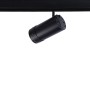 Spot LED sur rail magnétique avec Zoom 10°-55º - 48V - 25W Blanc chaud 2700K