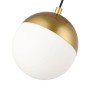Suspension boule LED sur rail magnétique 48V - 6W - Blanc chaud 2700K - IRC90 - Or