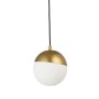 Suspension boule LED sur rail magnétique 48V - 6W - Blanc chaud 2700K - IRC90 - Or
