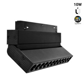 Spot LED linéaire orientable sur rail magnétique CCT réglable sur 3 températures différentes de 2700-6500ºK - 10W Mi Light Noir