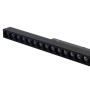 Spot LED linéaire sur rail magnétique CCT réglable sur 3 températures différentes de 2700-6500ºK - 20W - UGR18 - Mi Light - Noir