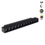 Spot LED linéaire sur rail magnétique RGB + CCT réglable sur 3 températures différentes de 2700-6500ºK - 6W - Mi Light - Noir