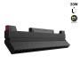 Spot LED linéaire orientable sur rail magnétique CCT réglable sur 3 températures de 2700-6500ºK - 20W - UGR18 - Mi Light - Noir