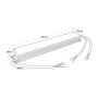 Alimentation LED dimmable DALI DT8 - 24V DC - 4.17A - 100W