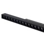 Spot LED linéaire sur rail magnétique RGB + CCT réglable sur 3 températures différentes de 2700-6500ºK - 12W - Mi Light - Noir