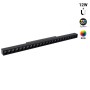 Spot LED linéaire sur rail magnétique RGB + CCT réglable sur 3 températures différentes de 2700-6500ºK - 12W - Mi Light - Noir