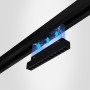 Spot LED linéaire sur rail magnétique CCT réglable sur 3 températures différentes de 2700-6500ºK - 10W - UGR18 - Mi Light - Noir