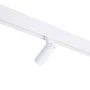 Spot LED sur rail magnétique 48V - 6W - Blanc