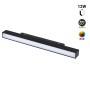 Spot LED linéaire opale sur rail magnétique RGB + CCT réglable sur 3 températures différentes de 2700-6500ºK - 12W - Mi Light