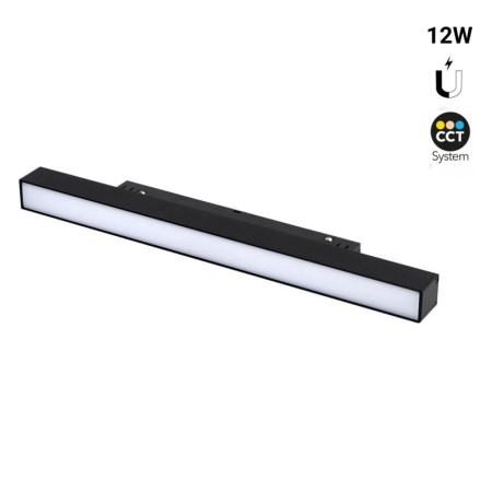 Spot LED linéaire opale sur rail magnétique CCT réglable sur 3 températures différentes de 2700-6500ºK - 12W - Mi Light