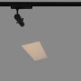 Projecteur LED shapeable sur rail monophasé - 10W - 20º-35°- Blanc chaud 3000K