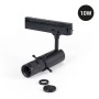 Projecteur LED shapeable sur rail monophasé - 10W - 20º-35°- Blanc chaud 3000K