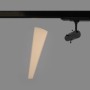 Projecteur LED shapeable sur rail triphasé - 10W - 20º-35° - Blanc chaud 3000K