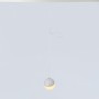 Suspension boule LED sur rail magnétique 48V - 6W - Blanc chaud 2700K - IRC90 - Blanc