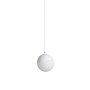Suspension boule LED sur rail magnétique 48V - 6W - Blanc chaud 2700K - IRC90 - Blanc