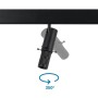 Projecteur LED shapeable sur rail magnétique 48V - 10W - 20º-35º - Blanc chaud 3000K