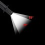 Projecteur LED shapeable sur rail magnétique 48V - 10W - 20º-35º - Blanc chaud 3000K