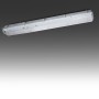 Réglette étanche IP65 2 x tube LED 1500Mm ABS / PC clips en acier inoxydable