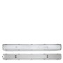 Réglette étanche IP65 2 x tube LED 1500Mm ABS / PC clips en acier inoxydable
