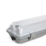 Réglette étanche IP65 2 x tube LED 1500Mm ABS / PC clips en acier inoxydable