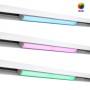 Spot LED linéaire opale sur rail magnétique RGB + CCT réglable sur 3 températures de 2700-6500ºK - 12W - Mi Light - Blanc