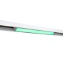 Spot LED linéaire opale sur rail magnétique RGB + CCT réglable sur 3 températures de 2700-6500ºK - 12W - Mi Light - Blanc