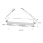 Alimentation LED 24V étanche 100W extra-plate - 4.2A - IP67