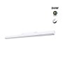 Spot LED linéaire opale sur rail magnétique CCT réglable sur 3 températures différentes de 2700-6500ºK - 24W - Mi Light - Blanc