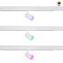 Spot LED sur rail magnétique RGB + CCT réglable sur 3 températures différentes de 2700-6500ºK - 48V - 6W - Mi Light - Blanc