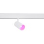 Spot LED sur rail magnétique RGB + CCT réglable sur 3 températures différentes de 2700-6500ºK - 48V - 6W - Mi Light - Blanc